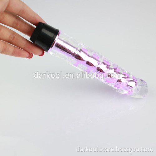 DD-033/High quality powerful waterproof vibrating dildo for women G point vibrator pink